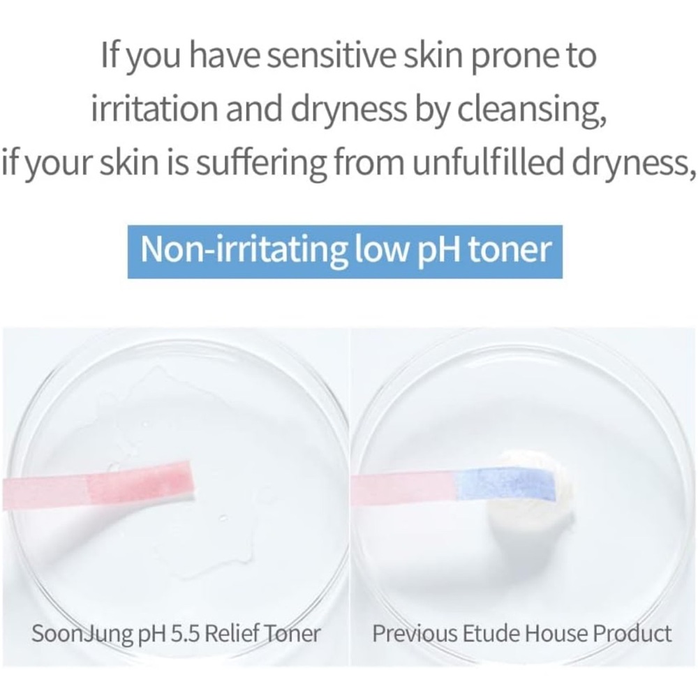 ETUDE Soonjung pH5.5 Relief Toner 200ml - Picture 3 of 3